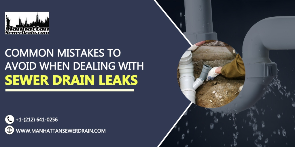 Sewer drain leaks